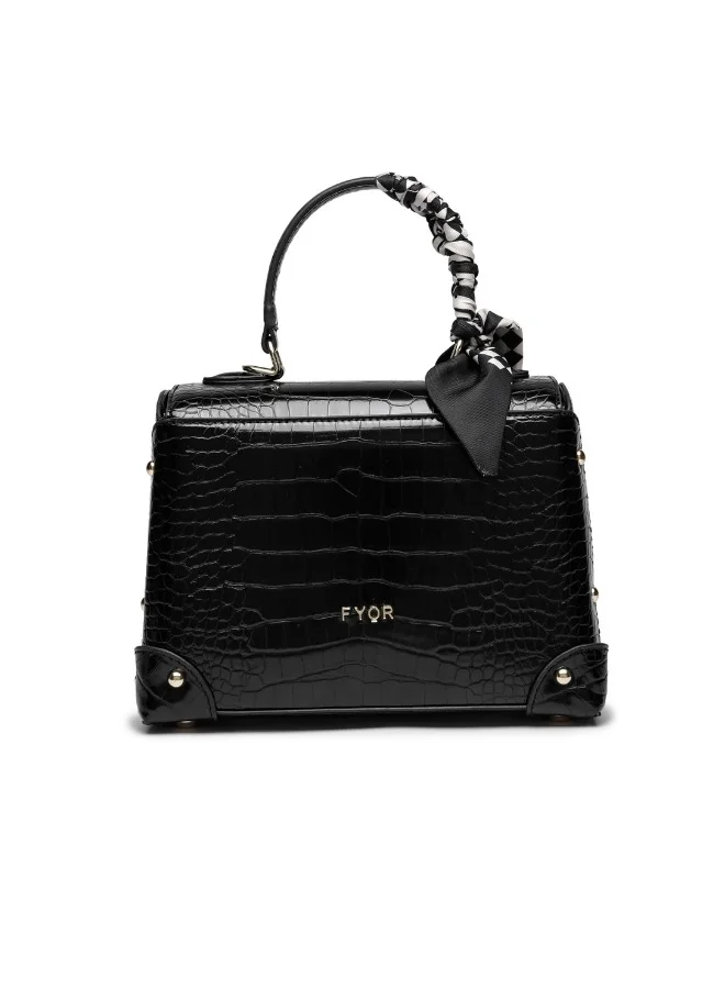 فايور Top Handle Handbag with Clasp TK 22474