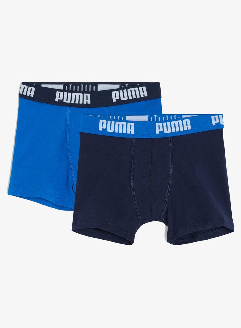 PUMA Kids 2 Pack Everyday Basic Boxers - Image 1