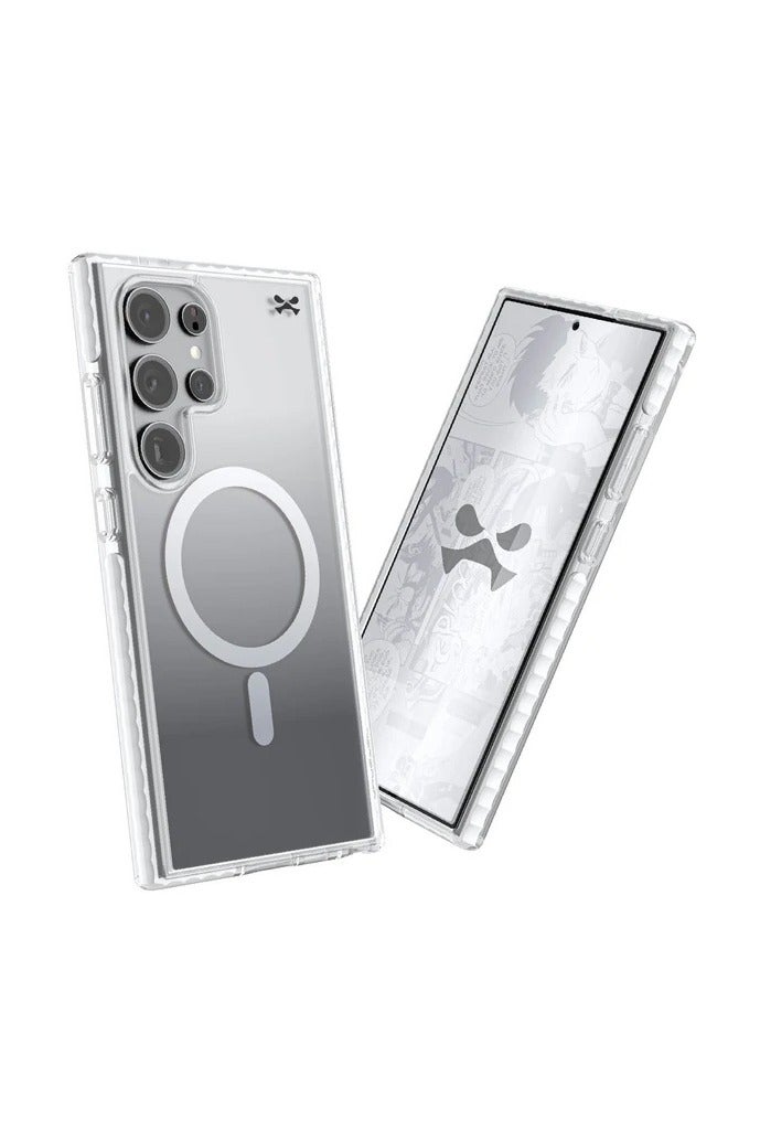 GHOSTEK غطاء هاتف Ghostek Polarity المغناطيسي لجالاكسي S24 ألترا، متوافق مع ملحقات MagSafe، غطاء شفاف مضاد للصدمات مصمم لجهاز سامسونج جالاكسي S24 ألترا 2024 (6.8 بوصة) (شفاف) - Image 2