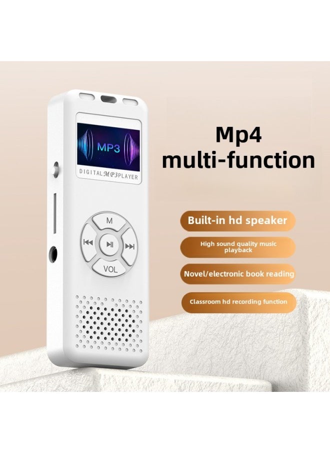 Generic - With Screen MP3/MP4 Walkman Player Bluetooth Recording Pen FM Music Player Novel Listening-Body Color:Black With Screen + Bluetooth [music Recording, Novel Radio And Multi-function]-Memory Capacity:8gb [hifi Hd Sound Quality + Magnetic Speaker] - Image 1