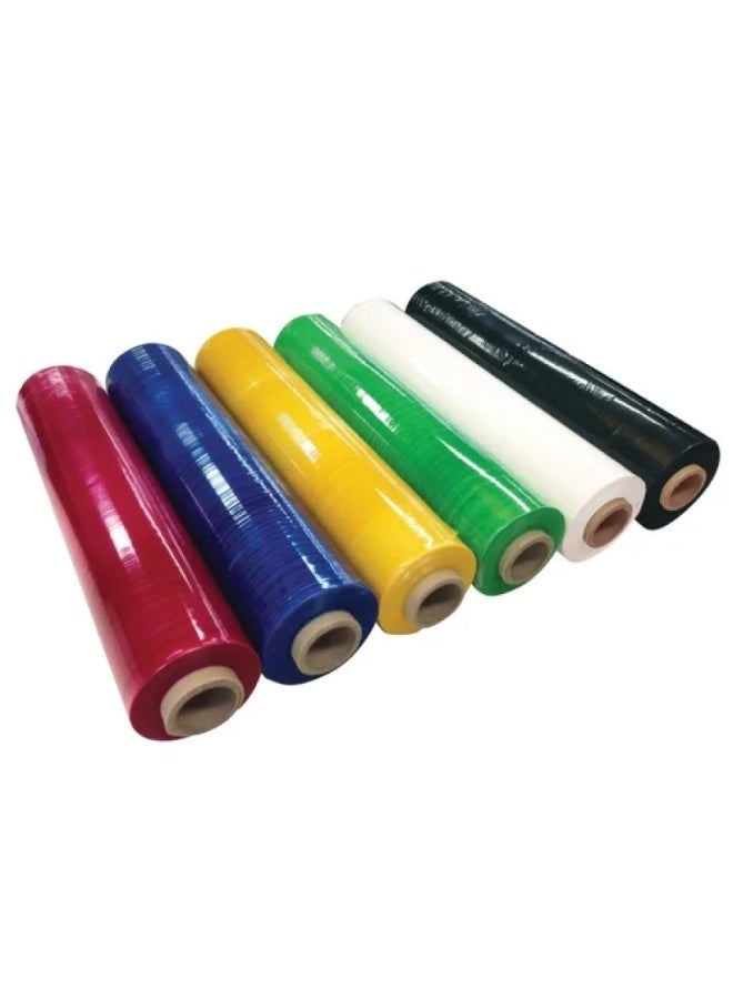 PACKMA COLOR STRETCH FILM - BLUE  - 1.5 KG - Image 1