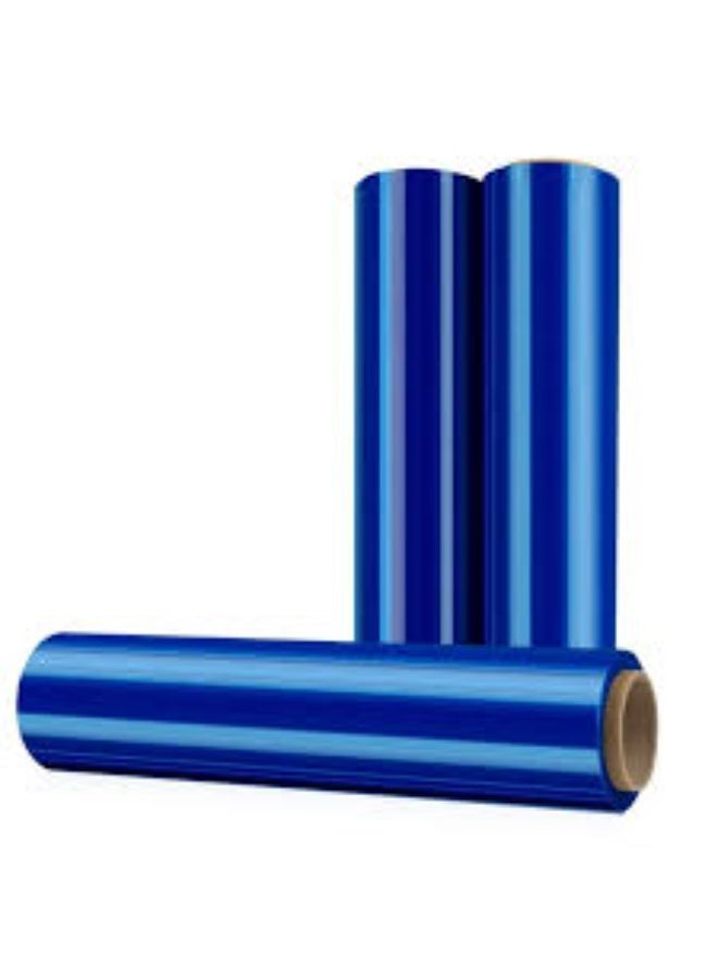 PACKMA COLOR STRETCH FILM - BLUE  - 1.5 KG - Image 2