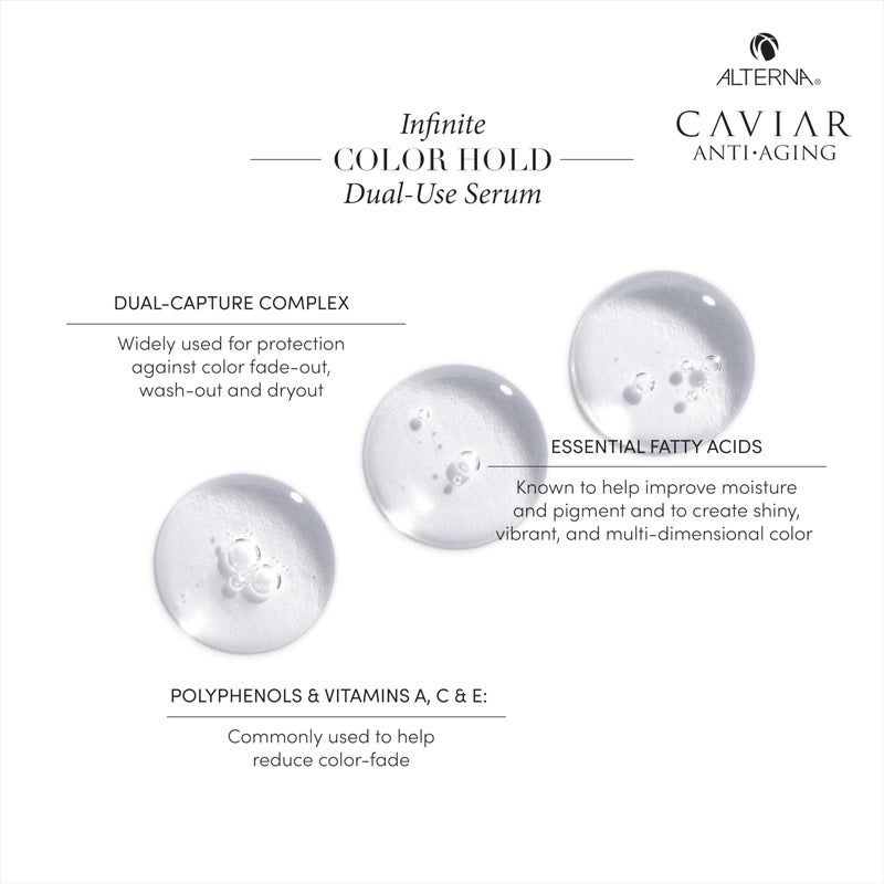 Alterna Caviar Anti-Aging Infinite Color Hold Dual-Use Serum | Leave-in Treatment, Color Preserving Mask | Sulfate Free, 1.7 Fl. Oz. - Image 2
