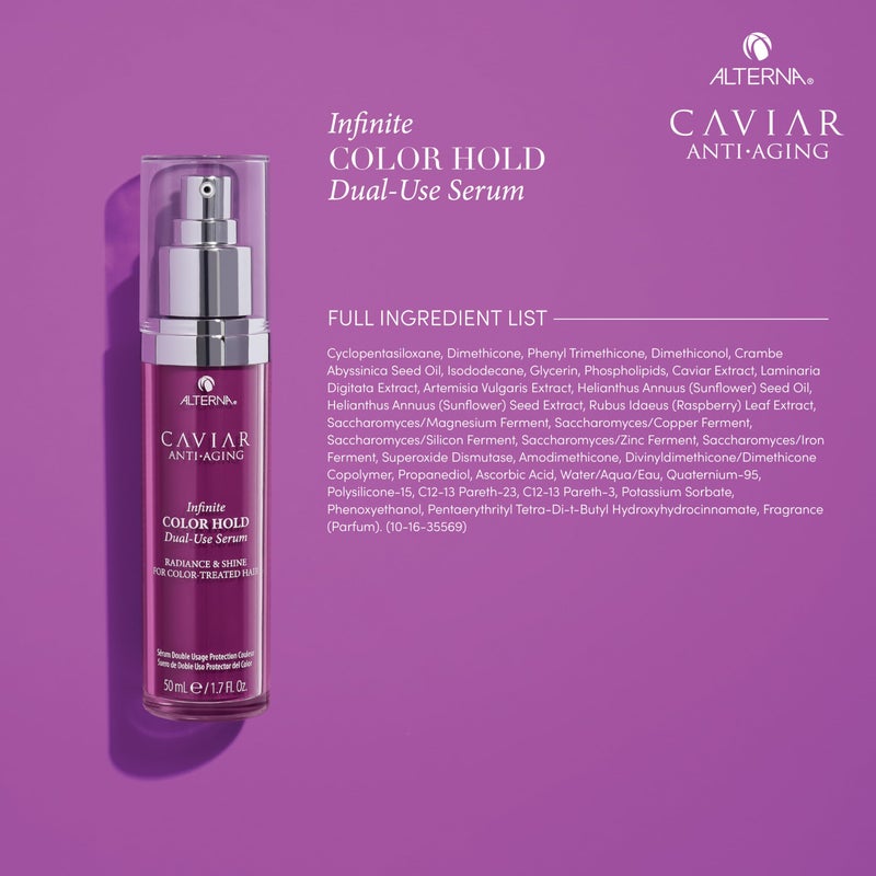 Alterna Caviar Anti-Aging Infinite Color Hold Dual-Use Serum | Leave-in Treatment, Color Preserving Mask | Sulfate Free, 1.7 Fl. Oz. - Image 3