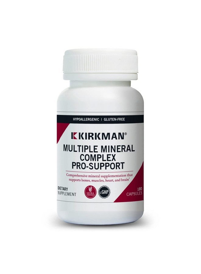 Kirkman Multiple Mineral Complex Prosupport Hypoallergenic  180 Vegetarian Capsules  Minerals - Image 2