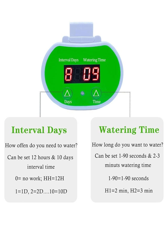 Generic Automatic Watering System for Potted Plants, Plant Watering System Houseplants Self Watering System Programmable Water Timer with Drip Irrigation Kit for 12 Plants  - Image 3