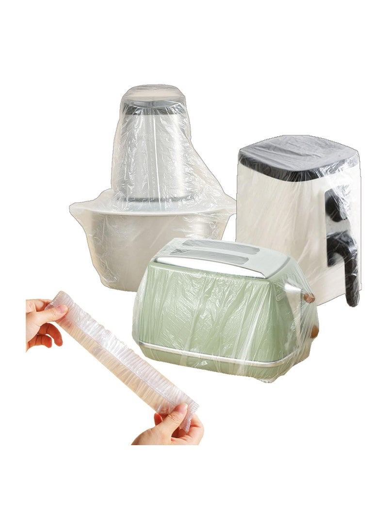 30 قطعة أغطية غبار للأجهزة، أغطية غبار للمطبخ يمكن التخلص منها، غطاء غبار سميك مرن، غطاء واقي لطباخ الضغط الهوائي طباخ الضغط خلاط صانع القهوة  طباخ بطيء وكمبيوتر (90 × 110 سم) - Image 1