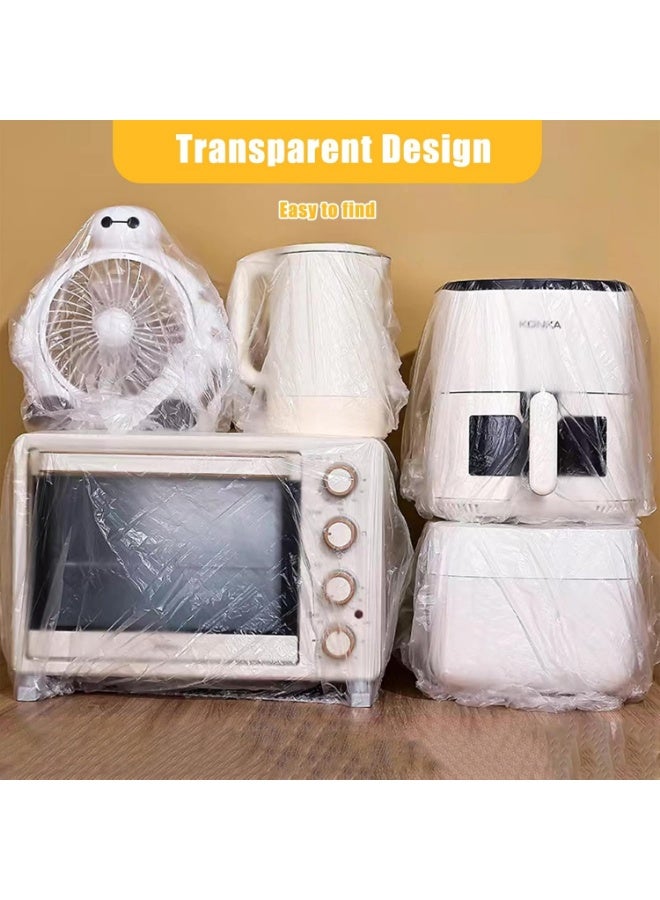 30 قطعة أغطية غبار للأجهزة، أغطية غبار للمطبخ يمكن التخلص منها، غطاء غبار سميك مرن، غطاء واقي لطباخ الضغط الهوائي طباخ الضغط خلاط صانع القهوة  طباخ بطيء وكمبيوتر (90 × 110 سم) - Image 4