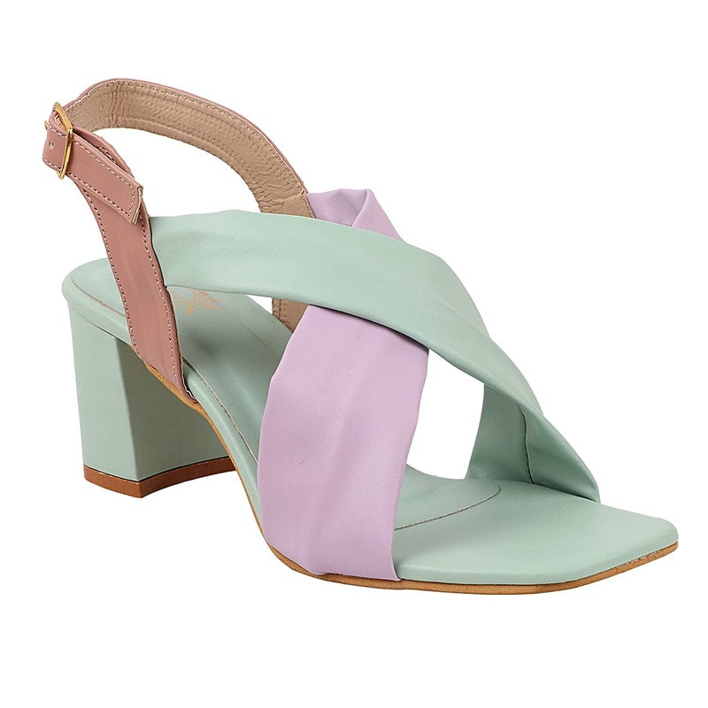 Shoetopia Women's Casual Comfortable Fashion Heel Sandal - Image 2