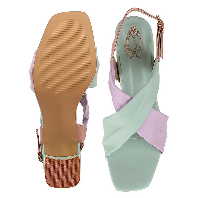 Shoetopia Women's Casual Comfortable Fashion Heel Sandal - Image 4