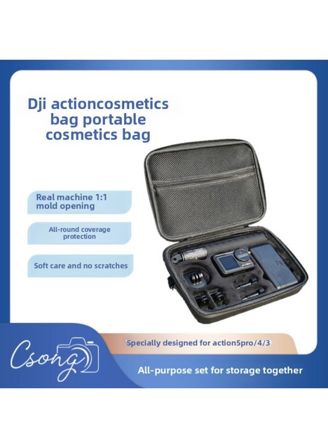 Generic For DJI Action 5pro/4/3 All-round Storage Bag Sports Camera All-round Accessories Storage Bag-Color:For DJI Action5 Pro/4/3 All-round Set Storage Bag  - Image 2