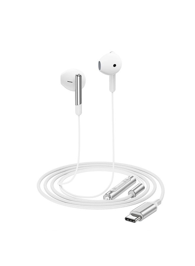 ACEFAST L3 1.2m USB-C Wired Earphone Clear Sound Headphone with Mic Control - Image 5