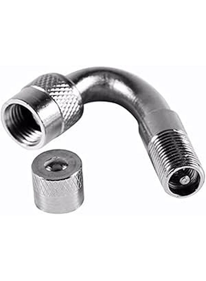 45 Degree Valve Stem Extension Adapter For Bike Car Motorcycle Tire Easy Install - Image 1