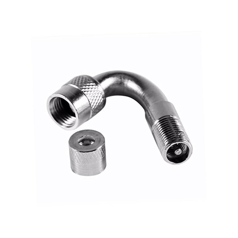 45 Degree Valve Stem Extension Adapter For Bike Car Motorcycle Tire Easy Install - Image 2