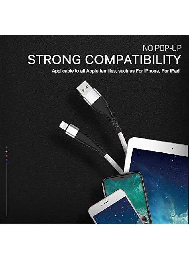 USB Charger Data Cable for iPhone Data Cable, Charging Cable, Compatible with Smartphones, Tablets, iPhone iPad iPod and Other Devices Fast Charging Cable Mobile Phone Data Long Cable (3m, Blue)