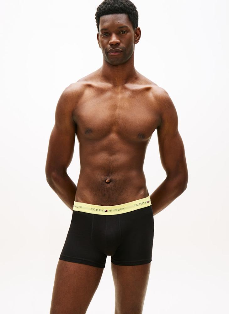 TOMMY HILFIGER 5-Pack Signature Repeat Logo Waistband Trunks - Image 2