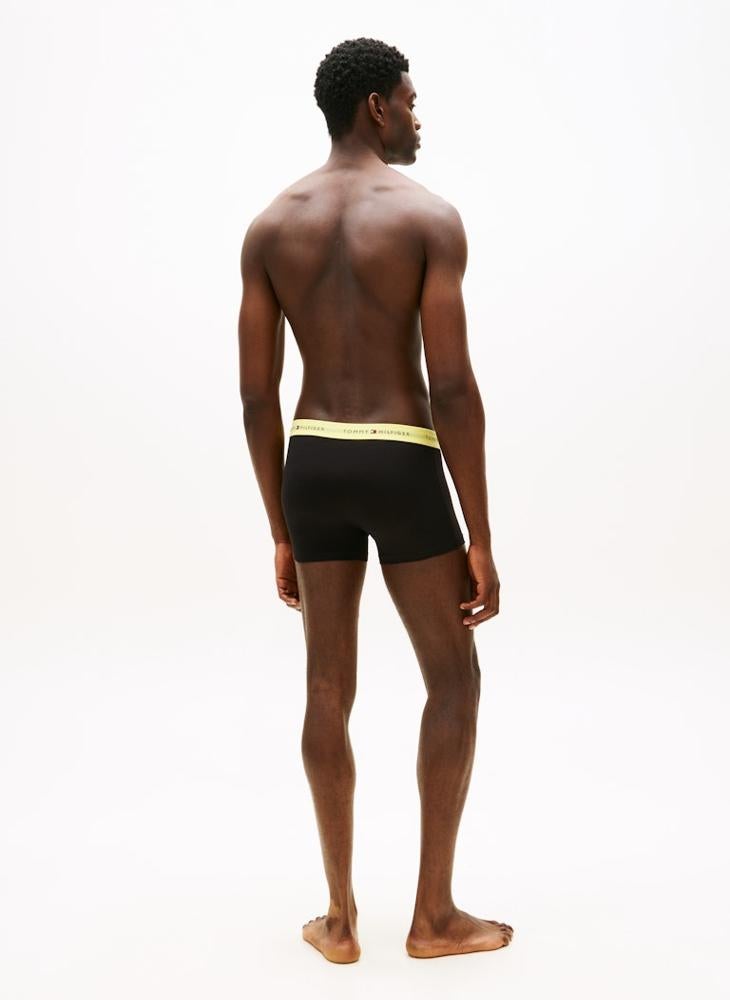 TOMMY HILFIGER 5-Pack Signature Repeat Logo Waistband Trunks - Image 3