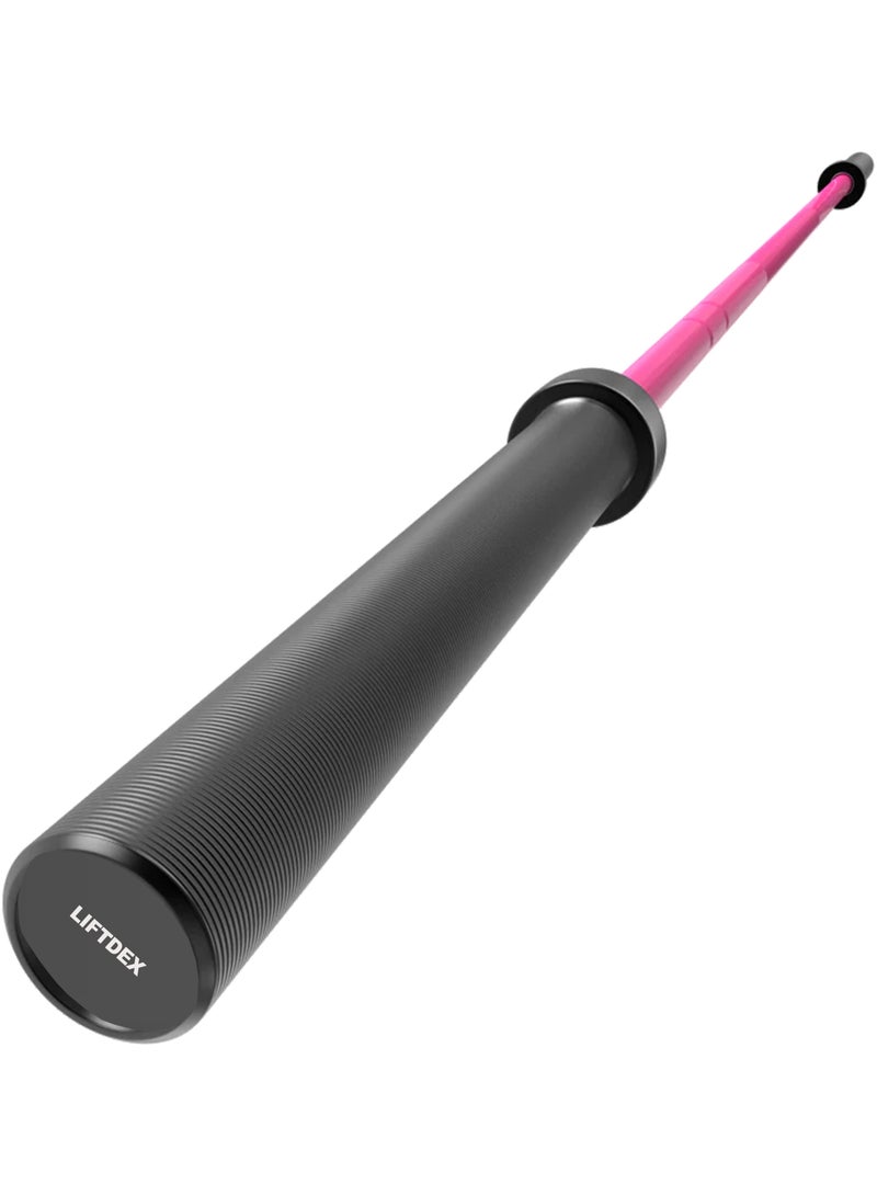 LIFTDEX Liftdex Cerakote Women Olympic Barbell Pink - 15 Kgs  - Image 1