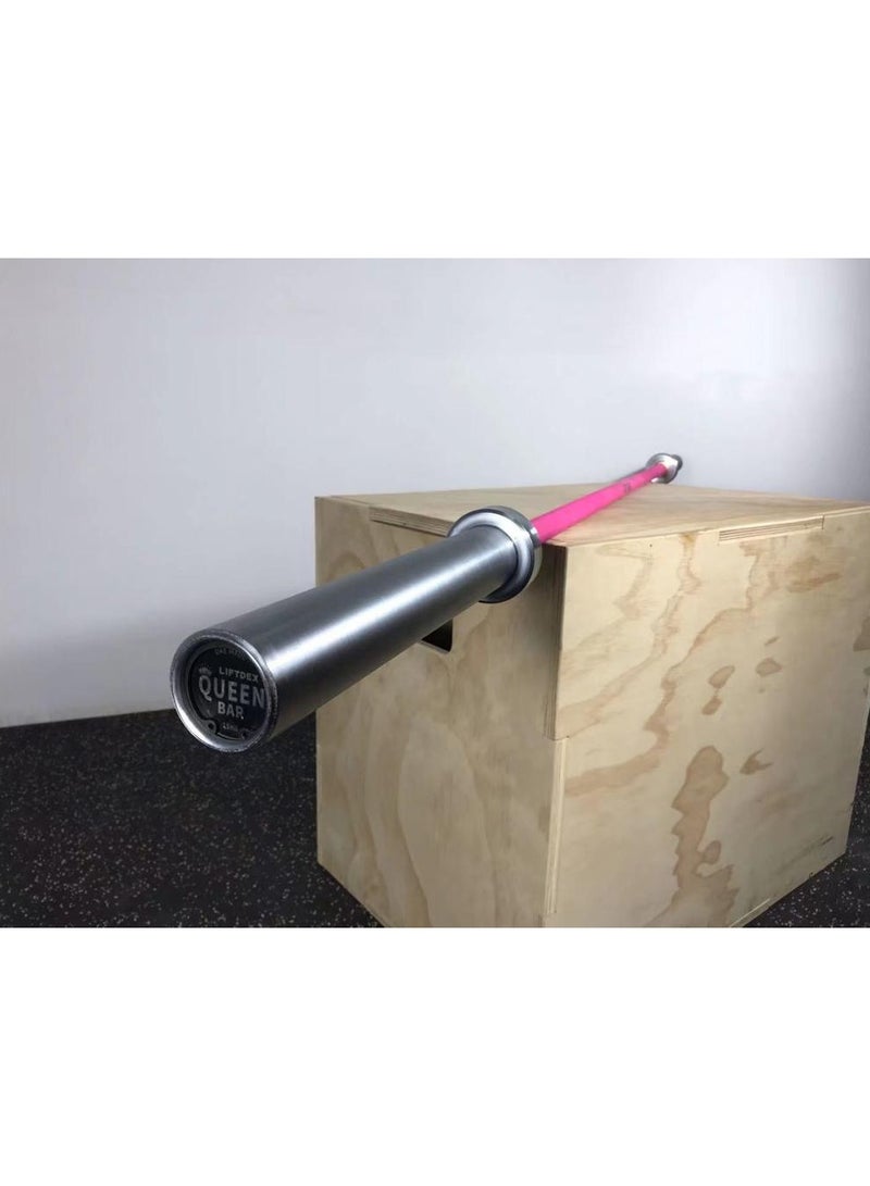 LIFTDEX Liftdex Cerakote Women Olympic Barbell Pink - 15 Kgs  - Image 3