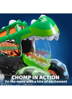 JOYIN JOYIN 3 Pack Monster Truck Toy - Motion Activated Light-Up Cars for Toddlers - Monster Treads Lightning Wheels - Baby Toy Present - Press & Go Cars for Boys Girls  - Image 4