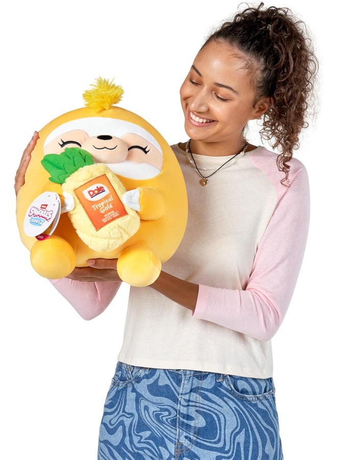 Snackles 77573K Sloth (Dole, Pineapple) Series 2 35cm Plush Toy Medium (35cm) - Image 3