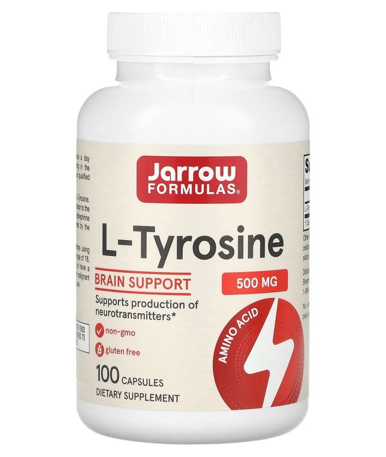 jarrow formulas L-Tyrosine 500 mg 100 Capsules