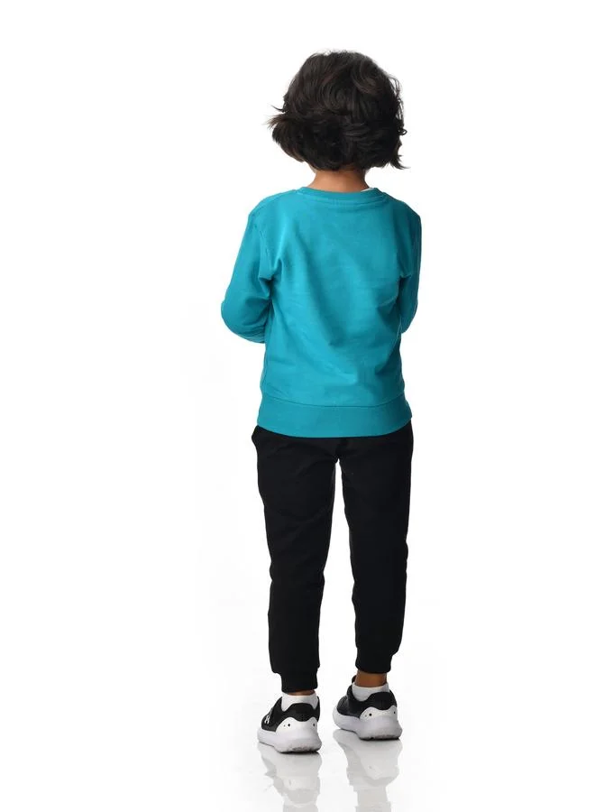 victor and jane Victor And Jane Boys Graphic Print Sweatshirt and Joggers Set