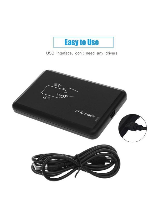 NIBEMINENT IC Card Reader With And Key Fob Black/Blue/White  - Image 4