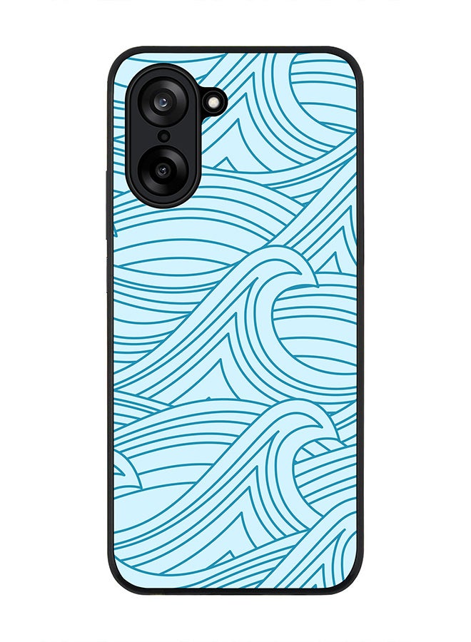 Stylizedd For OnePlus Nord CE5 / Ace 5 Racing Case,Slim fit Camera Protection, Shockproof Thin Phone cover  - Rough Seas