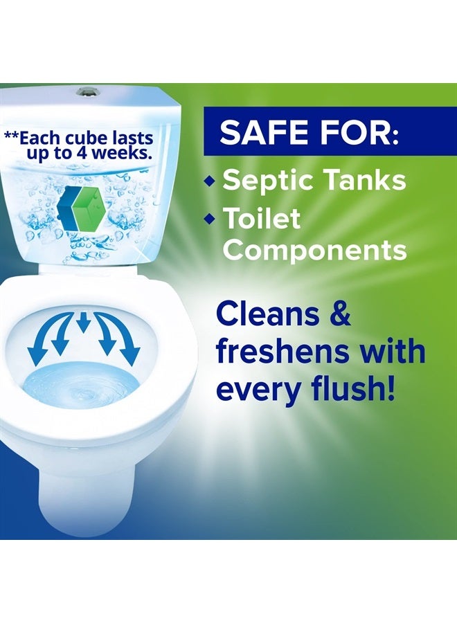 Soft Scrub in-Tank Toilet Cleaner Duo-Cubes, Alpine Fresh, 4Count - Image 3