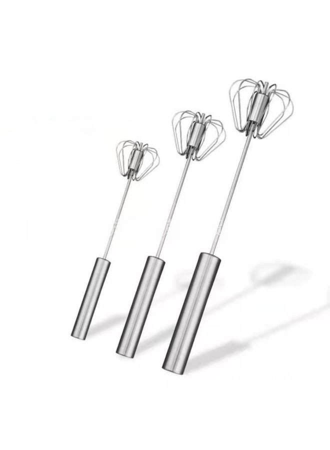 Manual Egg Beater For Daily Kitchen Dining Utensils Egg Beating Tool Hand Operated-Color:14 Inch Green  - Image 4