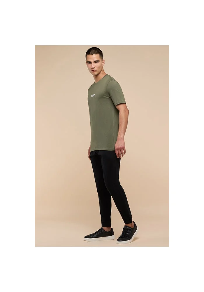أر أند بي Solid Jogger Pants with Drawstring Waist