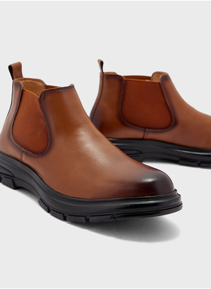 Robert Wood Casual Chelsea Boots  - Image 4