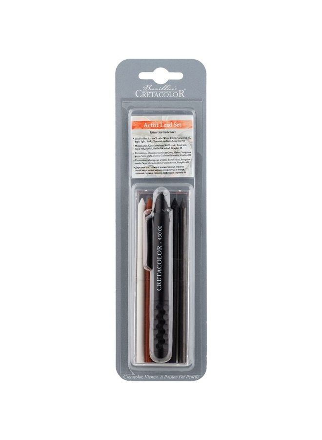 CRETACOLOR Lead, 7 Piece Set, Multi