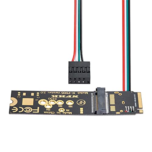 NFHK NGFF AEKey Card to M2 NGFF KeyM NVME SSD Adapter for AX200 - Image 1
