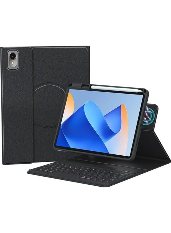 Keyboard Case Compatible with Huawei MatePad Air 11.5 inch 2023 Case Horizontal and Vertical Screen Split Rotating Bracket With Pen Holder for Matepad Air 11.5'' Cover