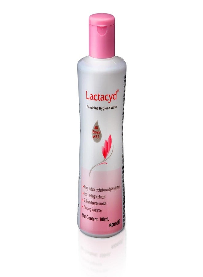 lactacyd لاكتاسيد - زجاجة 100 مل غسول نظافة نسائية - Image 3