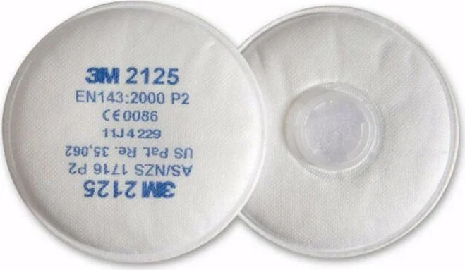 3M 6200 Half Face Mask + 2125 Ffp2 Filter