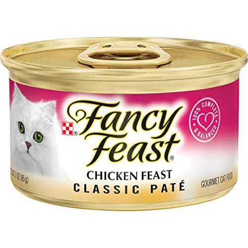 Fancy Feast Chicken Feast Classic Pate Collection Grain Free Wet Cat Food Multi-Pack - (Pack of 24) 3 oz. Pull-Top Cans - Image 4