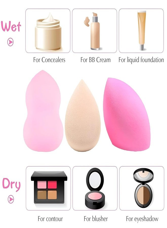 Feelon مجموعة فرش مكياج فيلون، 9 قطع، فرش مكياج صناعية فاخرة، بودرة، كريم أساس، كونتور، أحمر خدود، كونسيلر، ظلال عيون، دمج، محدد عيون (بنفسجي) - Image 5