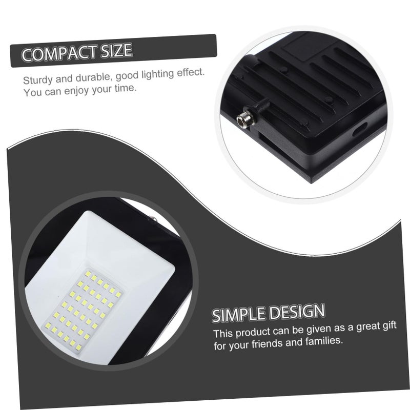 Thin Design Outdoor LED Floodlight Garden Patio Garage Lights - Image 5