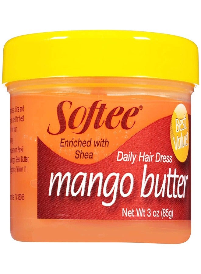 Softee Mango Shea Butter Daily Hair Dress 3 Oz - Image 1