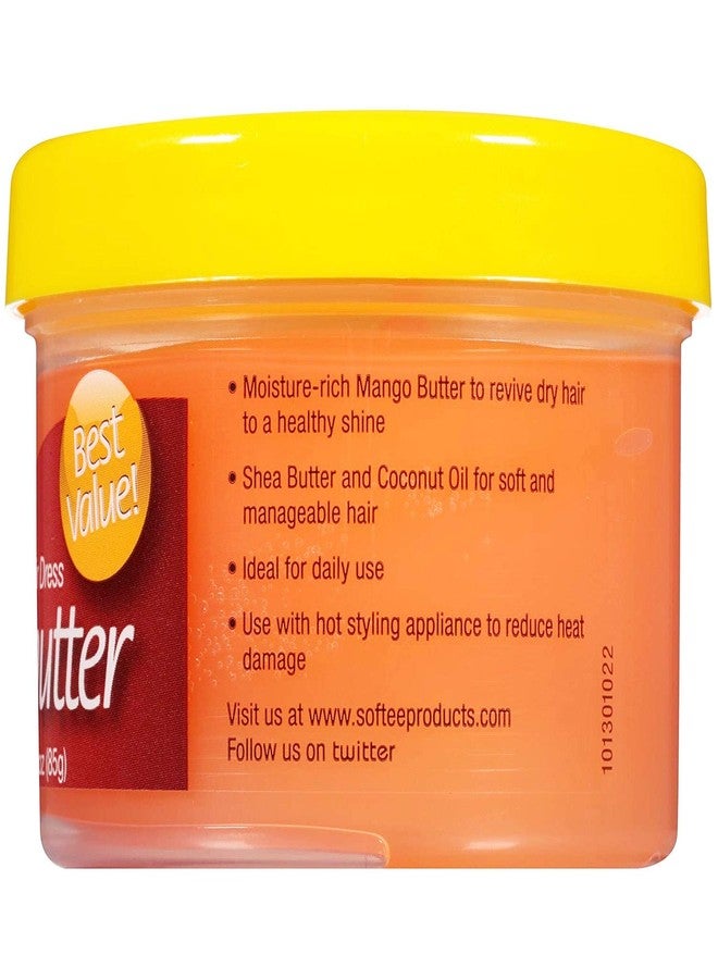 Softee Mango Shea Butter Daily Hair Dress 3 Oz - Image 3