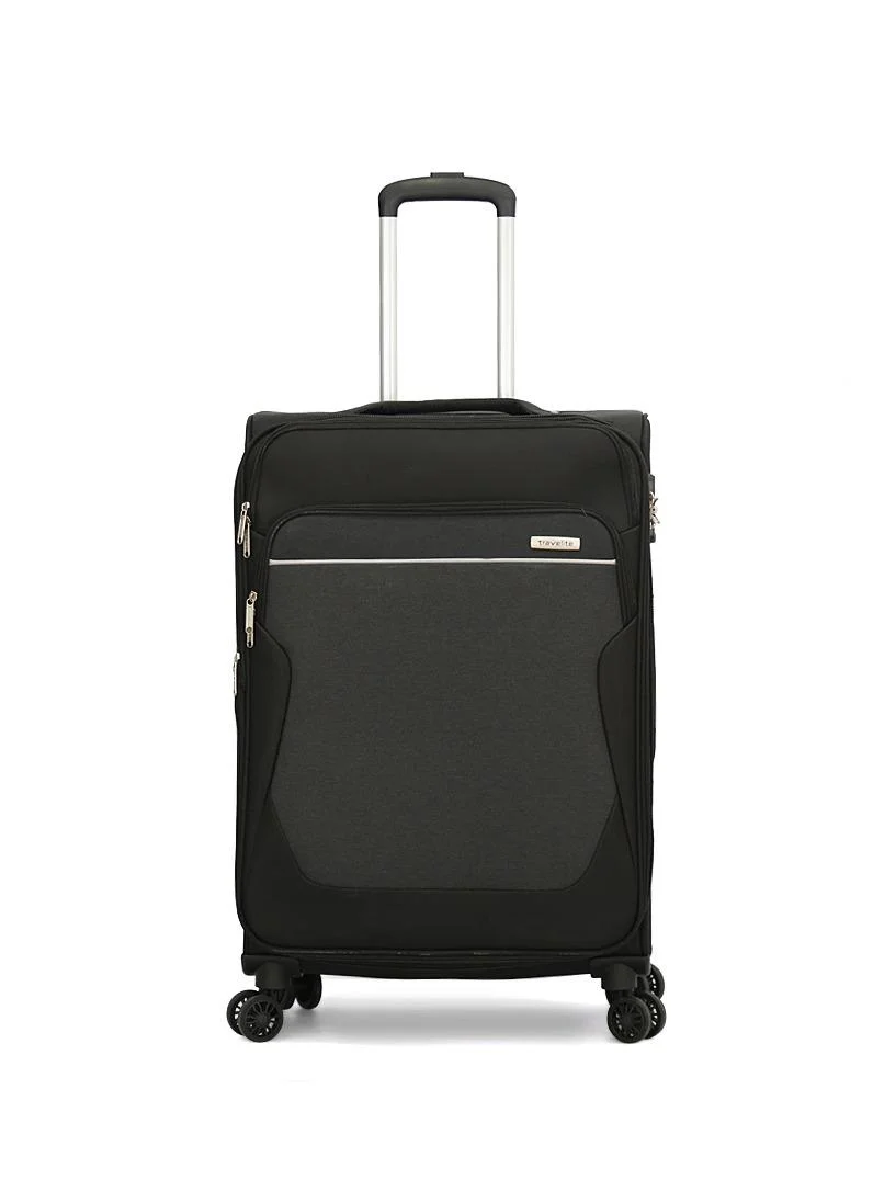 ترافلايت travelite softside luggage trolley bag 3 pieces set,black