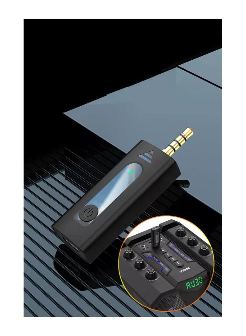 K35 Wireless Collar AUX Microphone 2 Mic Plug and Play Mike for Video Recording Interview Podcast Vlog YouTube Tiktok - Image 4