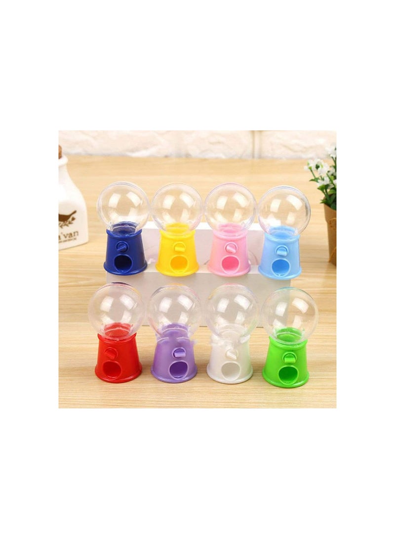 GGOOT Arcade Machine 12pcs Mini Candy Machine Toy Classic Gumball Machine Mini Candy Dispenser Toy Candy Catcher Machines Toys Party Favors for Kids (Pink) Vending Machine - Image 5