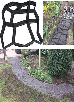 Goolsky Paving Mould Brick Stone Road Path Maker DIY Lawn Concrete Garden Patio Walkway