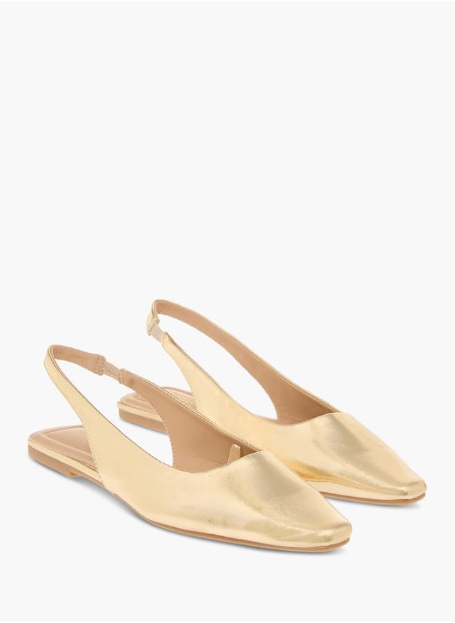 Flora Bella By Shoexpress Women Solid Slingback Sandals  - Image 1