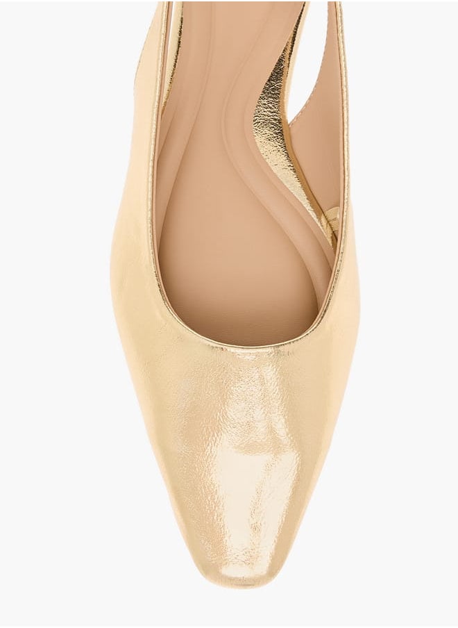 Flora Bella By Shoexpress Women Solid Slingback Sandals  - Image 4