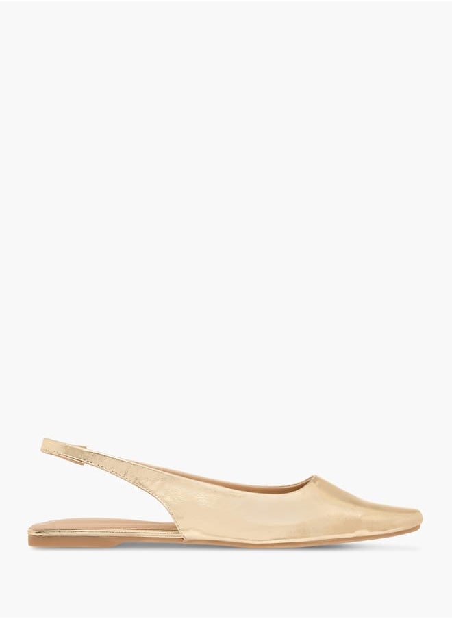 Flora Bella By Shoexpress Women Solid Slingback Sandals  - Image 3
